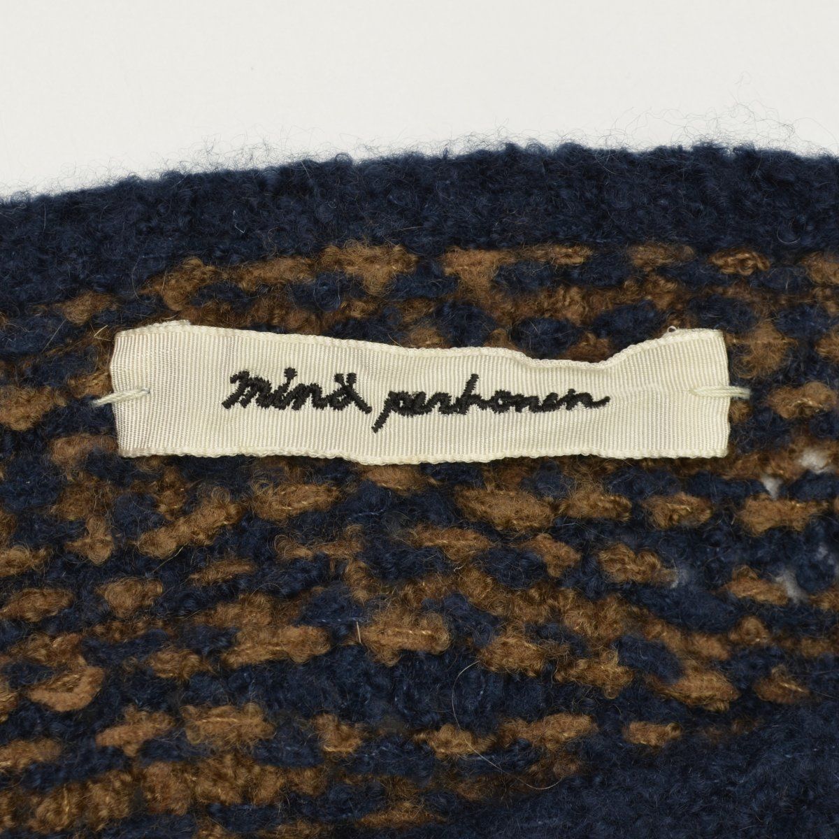 minaperhonen】chihiro mori hand&yarn knit works 森千尋 カシミヤ混