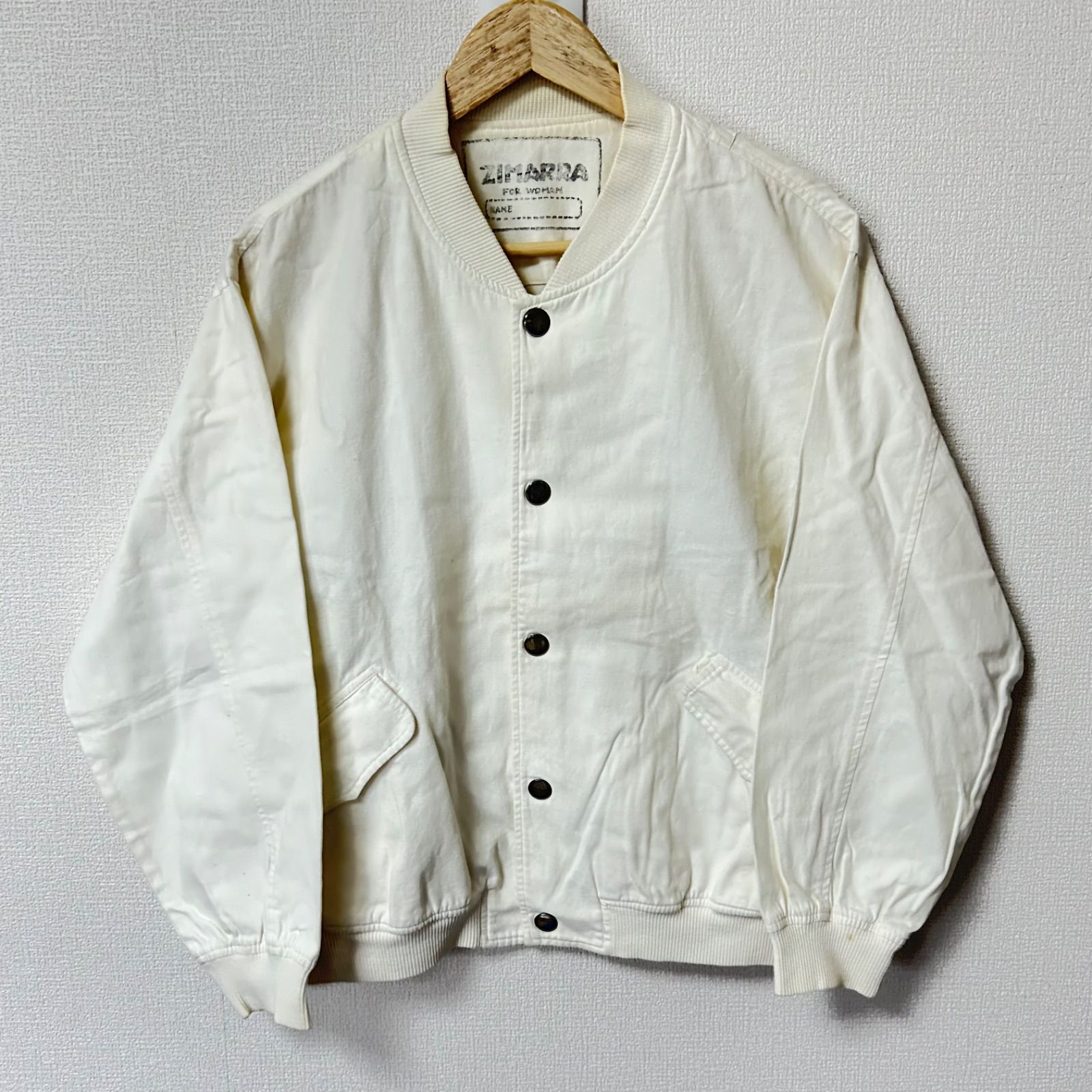 w^)b ZIMARRA FOR WOMAN ブルゾン 80s 90s ヴィンテージ