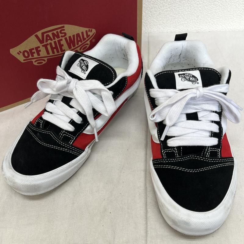 VANS バンズ スニーカー VN0009QC6RT KNU SKOOL RED TRUE WHITE 721356