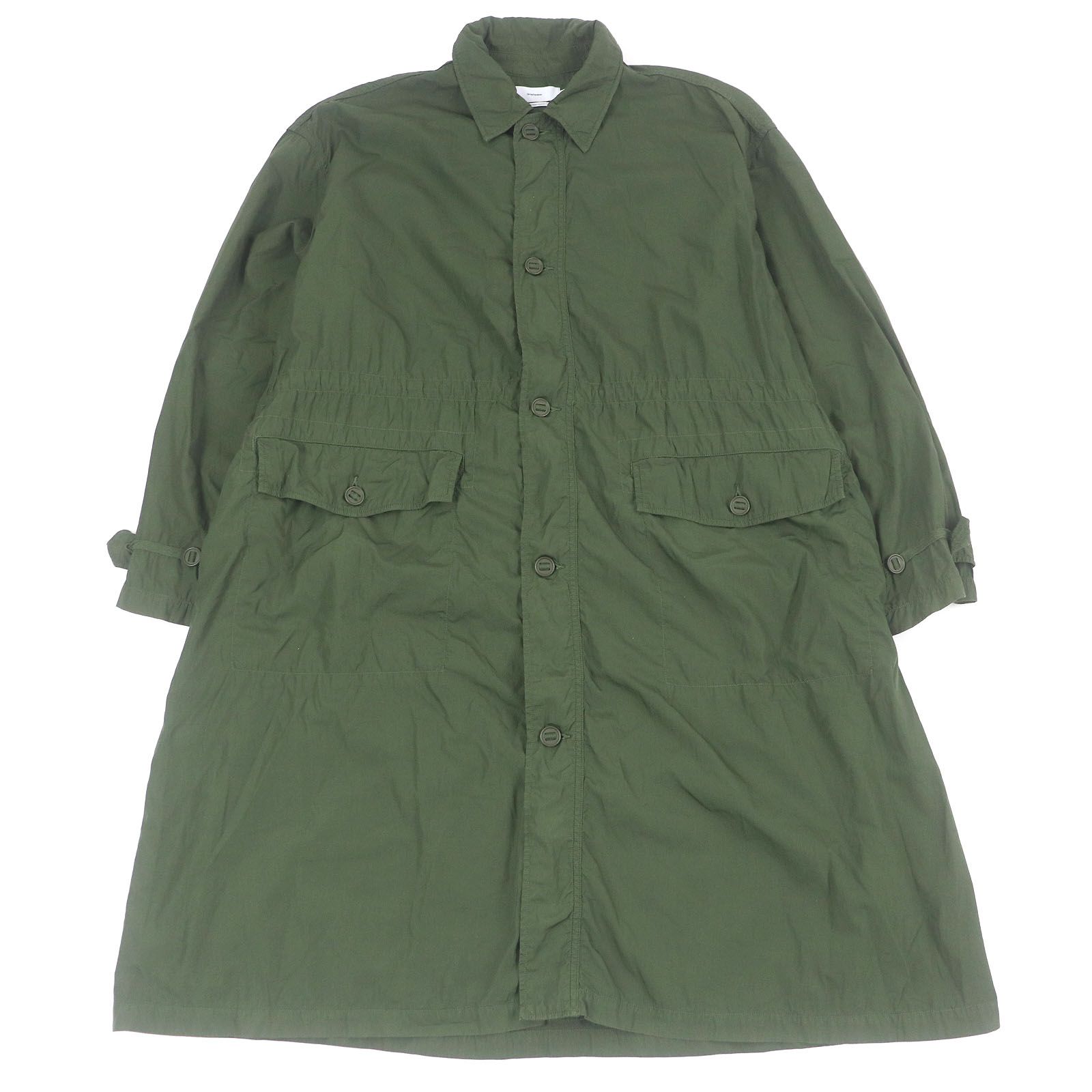 GARMENT DYED POPLIN FIELD COAT グラフペーパー Graphpaper / GARMENT DYED POPLIN FIELD COAT (NAVY) - TROUPE