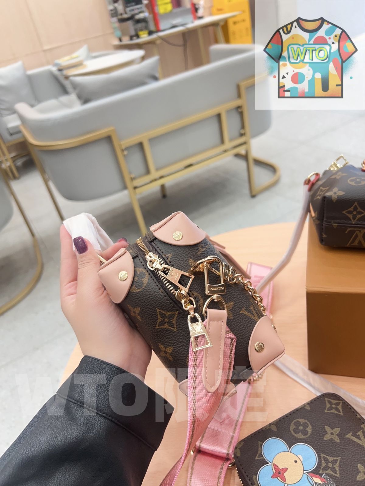 本日特価] TOP New 2025 高品質3点セット - Lv ピンクボックス