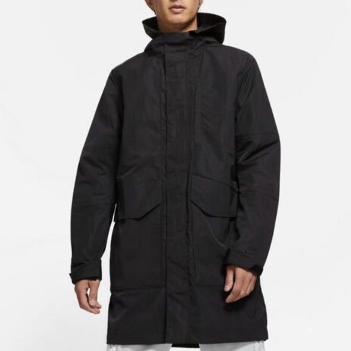 NIKE ナイキ 撥水効果◎ 2.4万 高機能ウーブンフーデッドコート 