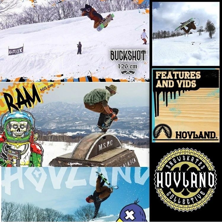 ホブランド スノースケート　RAM Hovland Snowskates | ホブランド スノースケート 22/23モデル