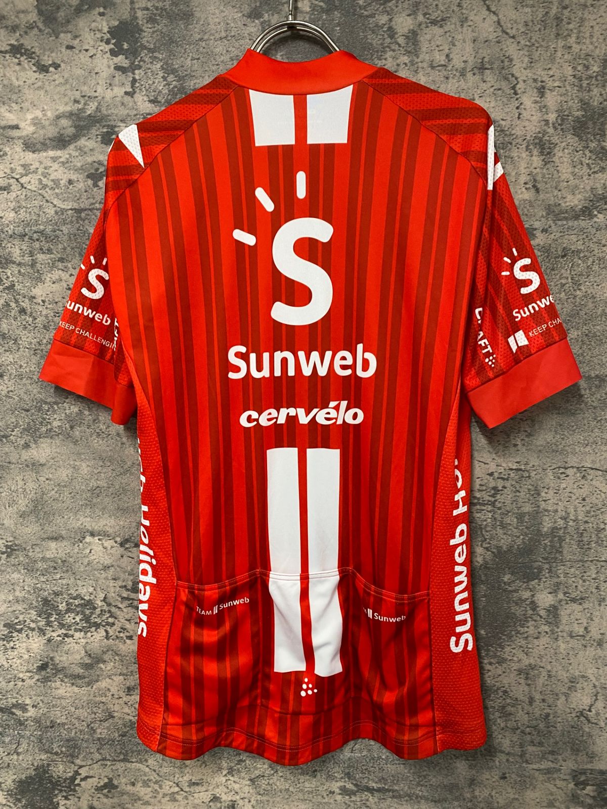 【選手名入り】TEAM Sunweb ジャージ Sサイズ 選手名入り】TEAM Sunweb ジャージ Sサイズ