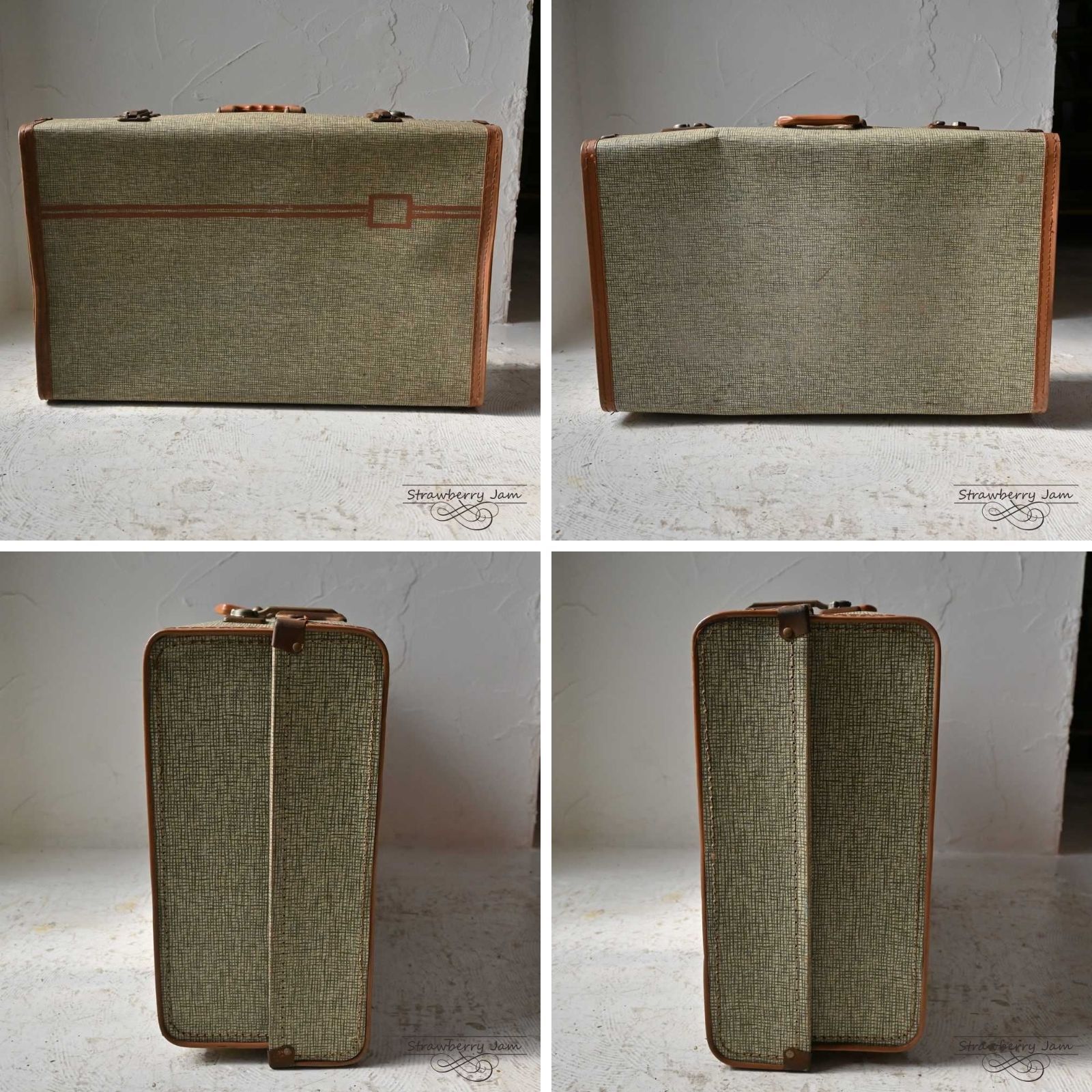 L3612-99-17 注文 英国アンティーク トランク トランクレザー 収納