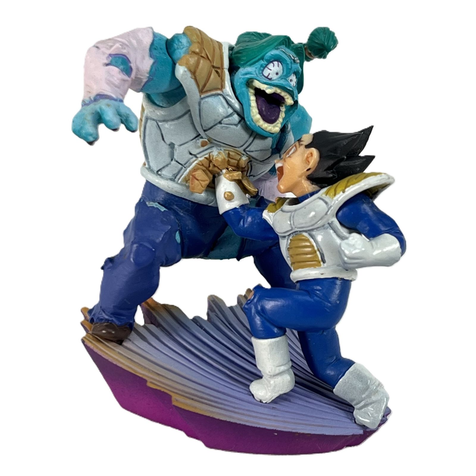 ドラゴンボールカプセル ベジータ vs ザーボン 変身体 中古開封品