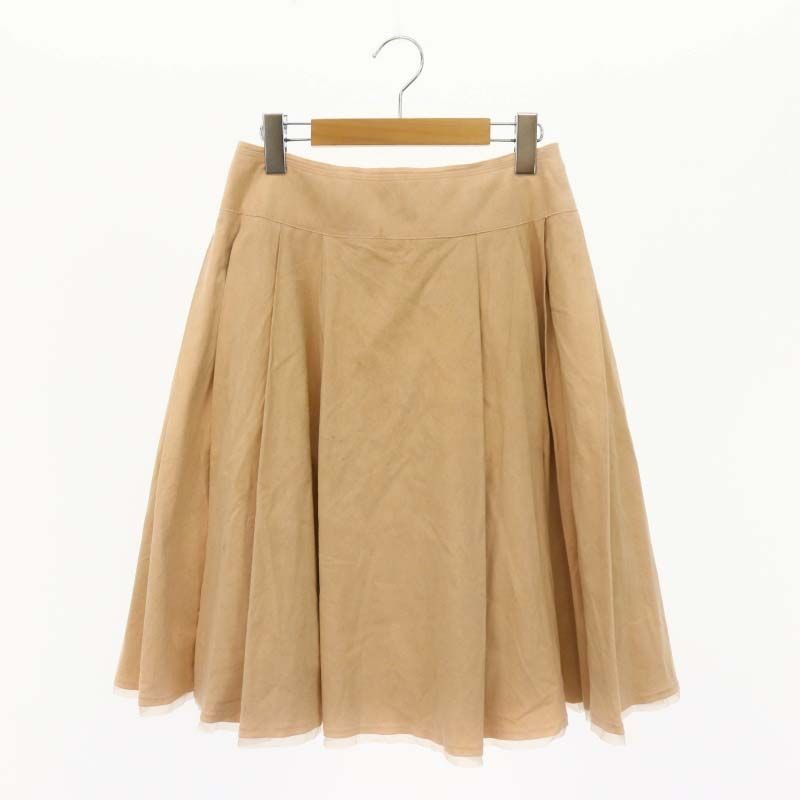 フォクシー ブティック FOXEY BOUTIQUE フェイクスエード プリーツ  