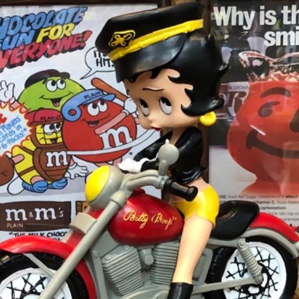 Betty Boop】 American Figure バイカー フィギュア ベティ