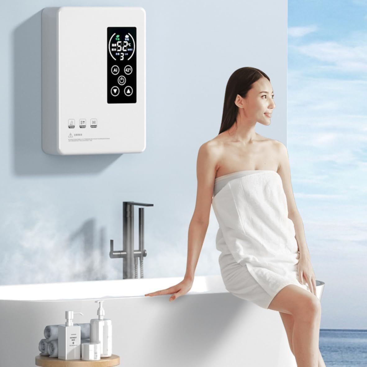 電気給湯器ポータブル電気温水器シャワー瞬間湯沸かし器 ミニ 電気給湯器ポータブル電気温水器シャワー瞬間湯沸かし器 ミニ