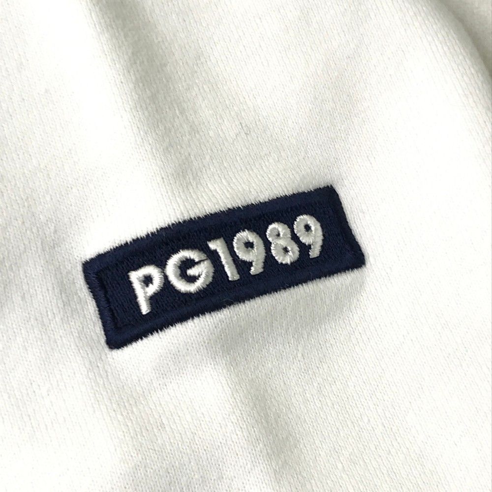 サイズ：2 PEARLY GATES パーリーゲイツ 2023年モデル スウェットトレーナー ロゴ  ホワイト系 [240101429423] ゴルフウェア レディース ストスト サイズ：2 PEARLY GATES パーリーゲイツ 2023年モデル