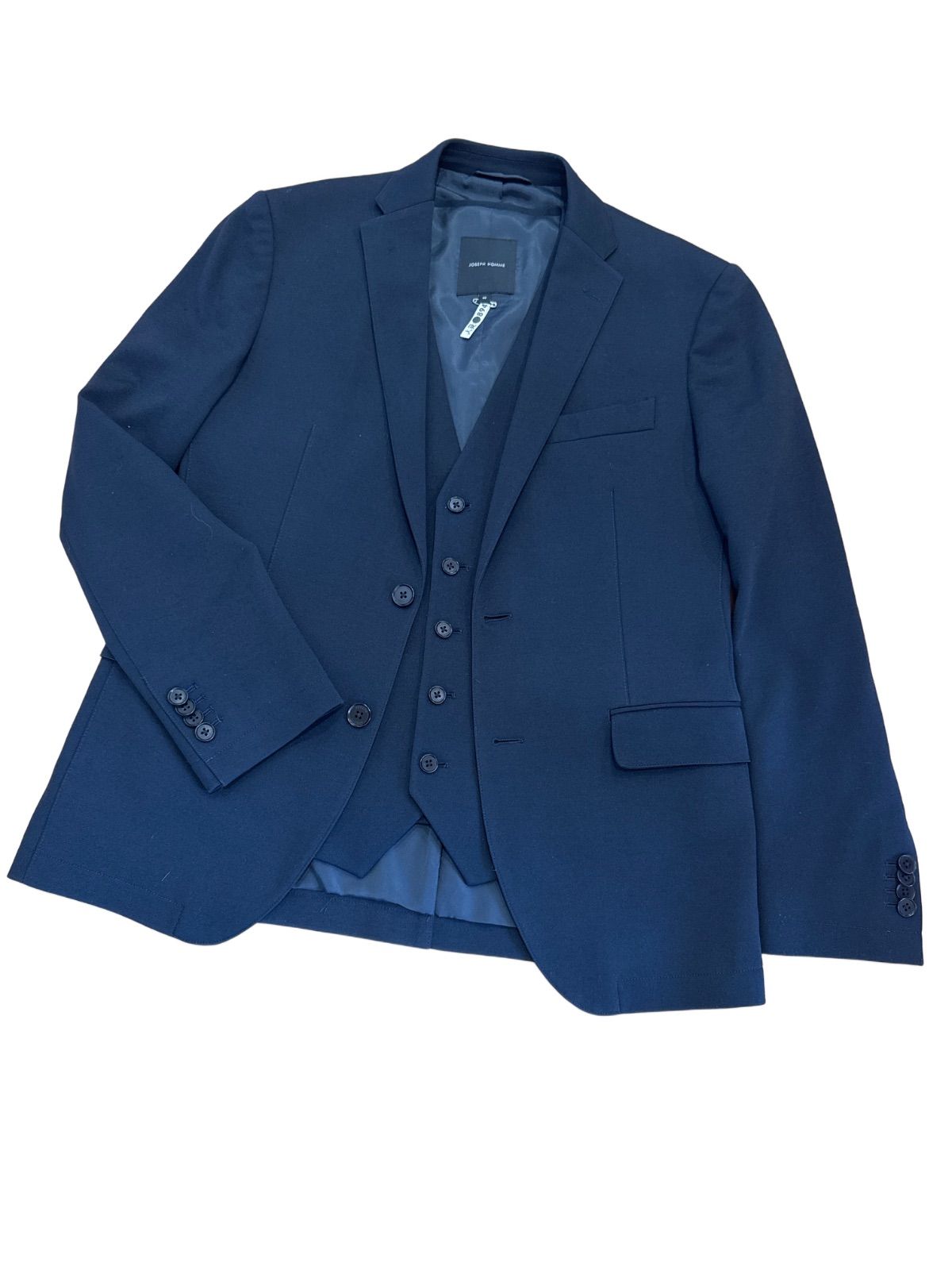 ✨ロロピアーナ生地✨シップス テーラードジャケット 紺 48 L相当 2025