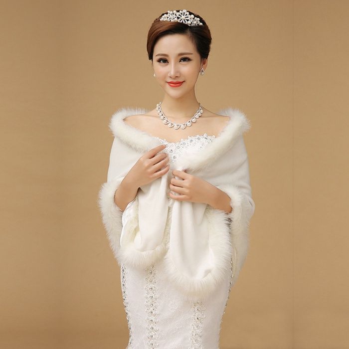 フェイクファー ボレロ