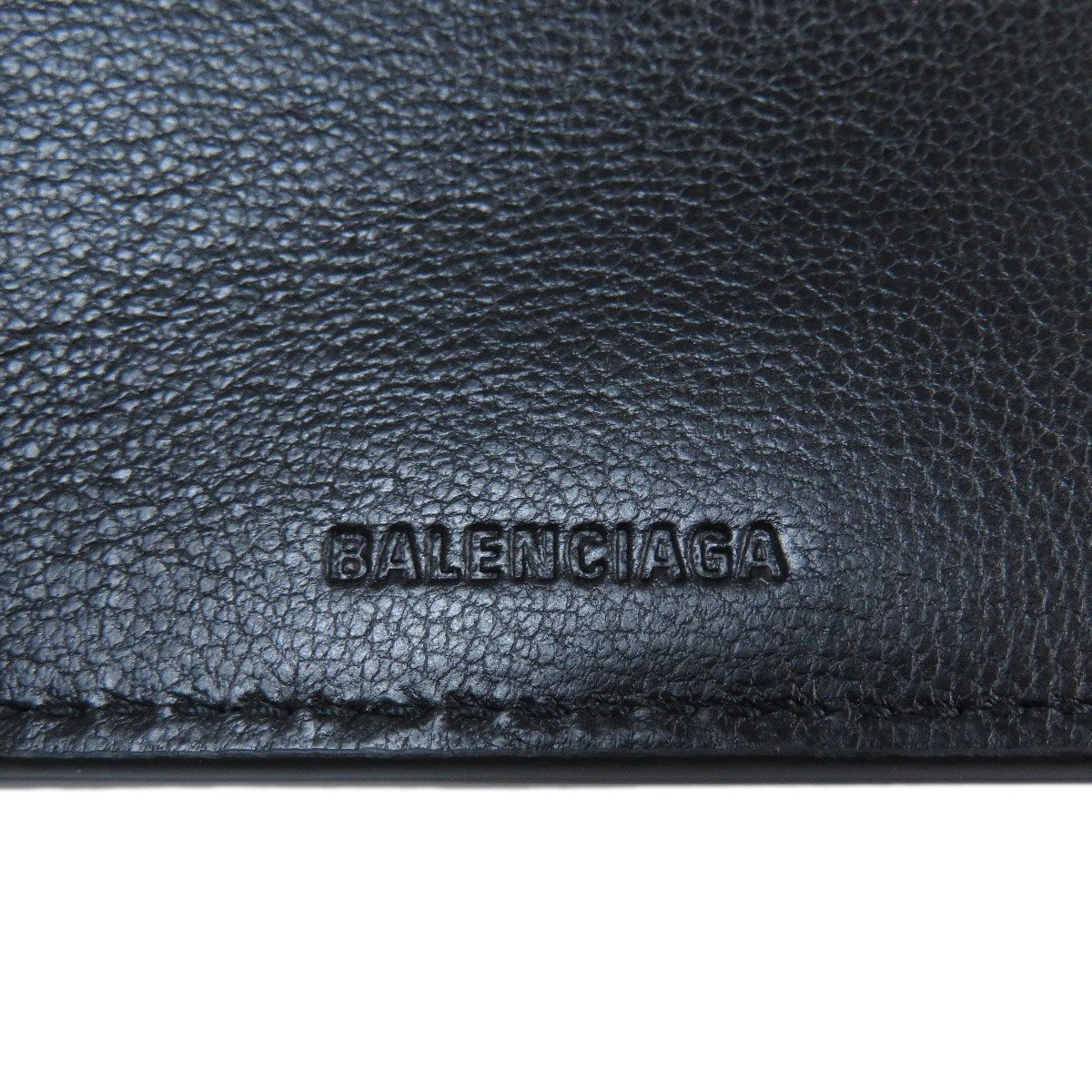 BALENCIAGA 594312 ロゴモチーフ 二つ折り財布（小銭入れあり） カーフ レディース