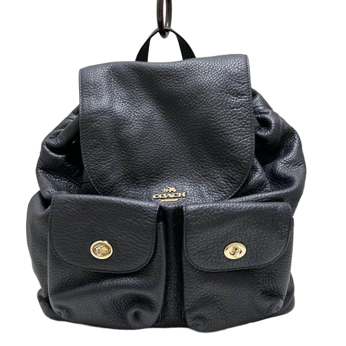 COACH コーチ ビリーリュック　ペブルドレザー ターンロック 楽天市場】コーチ COACH ビリー バックパック ペブルドレザー
