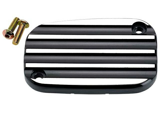 フロントマスターシリンダー カバー FINNED ブラック 2008年以降ツーリング