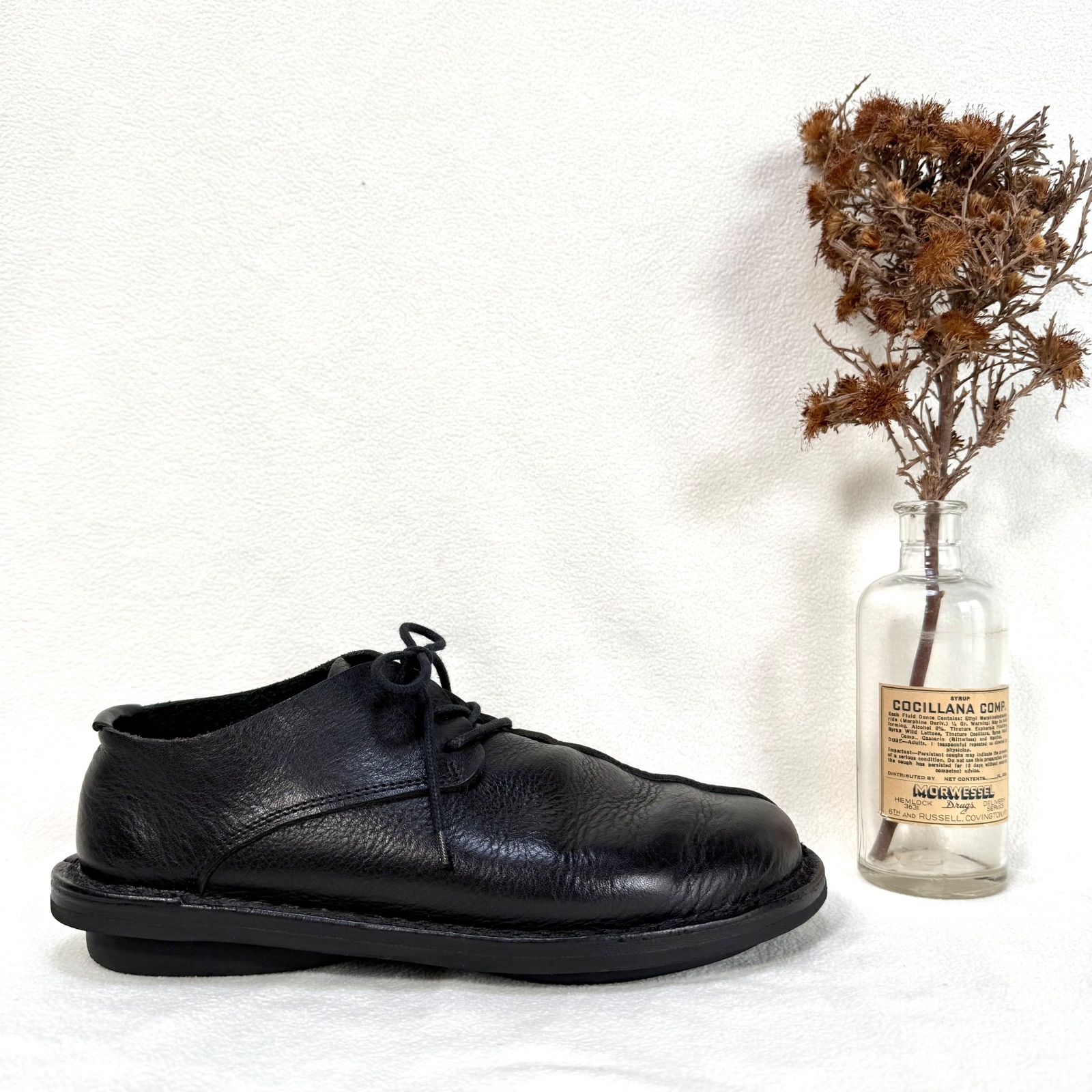 極美品✨トリッペン GANGSTER レースアップ レザー ブラック 36 