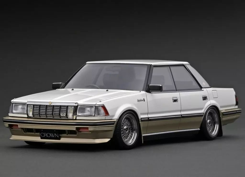 トヨタ CROWN ESTATE ミニカー ホワイト Hobby JAPAN 1/43 Toyota Crown Estate 3.0 Royal Saloon White