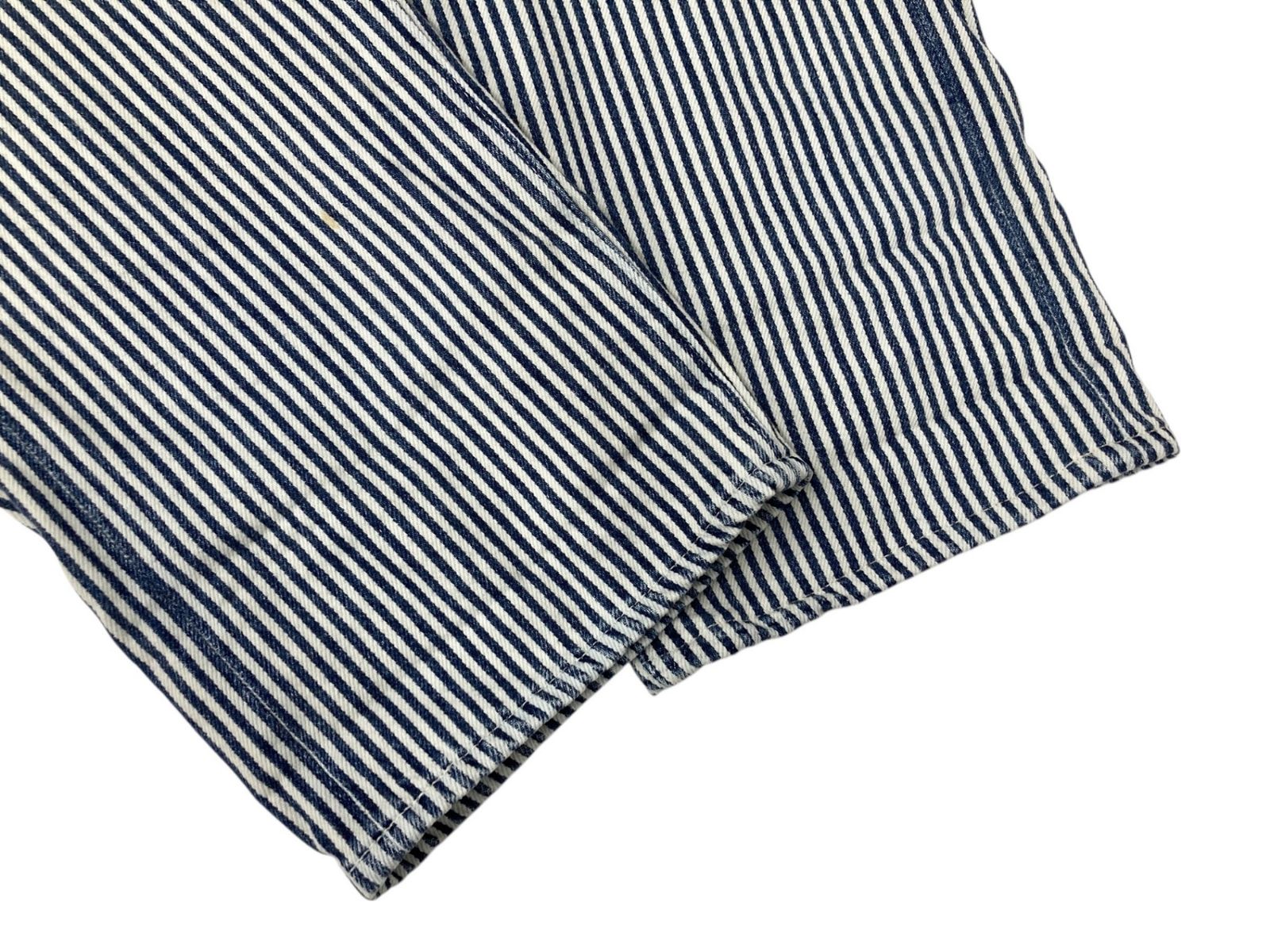 【グランドopen】 Levi’s リーバイス LEVIS×NIGO 501XX ヒッコリーパンツ ボトム ストライプ BIG-E A5903-0000 W34 ホワイト×インディゴ メンズ 028