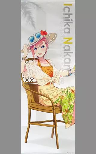 中野五月 等身大タペストリー 五等分の花嫁 Resort Mood アトレ秋葉原 映画「五等分の花嫁」 ほぼ等身大タペストリーE［中野五月 ロリィタ