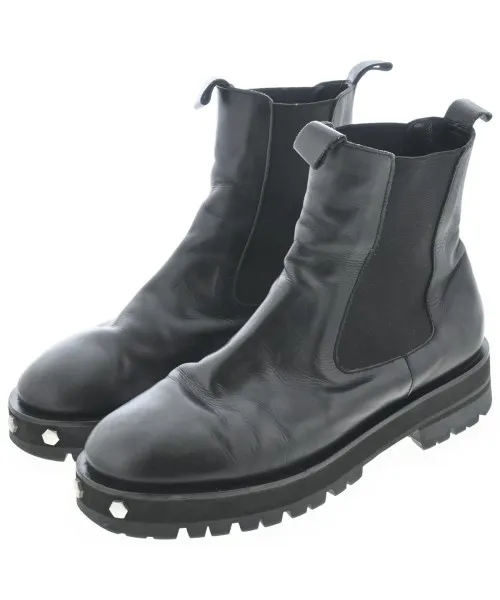 OUAT MORSE SPACE BOOTS レザー ジッパー　ブーツ　43 OUAT MORSE SPACE BOOTS レザー ジッパー ブーツ 43