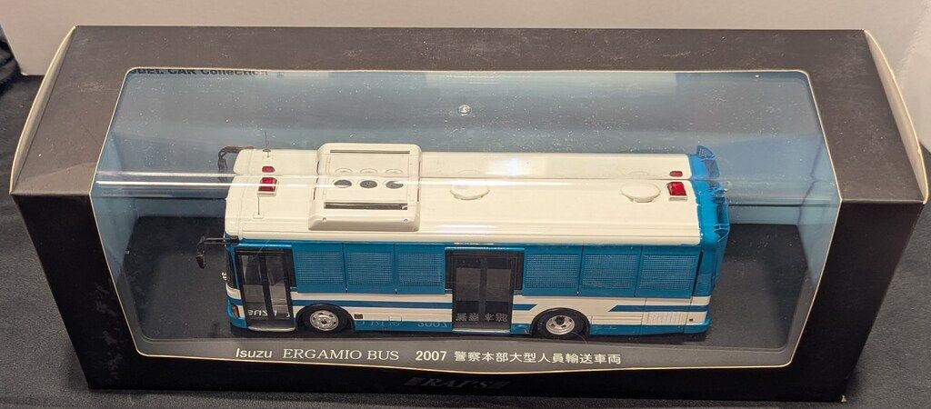 ヒコセブン 1|43RAI S ISUZU ERGAMIO BUS 2007 警察本部大型人員輸送車両 H7430713