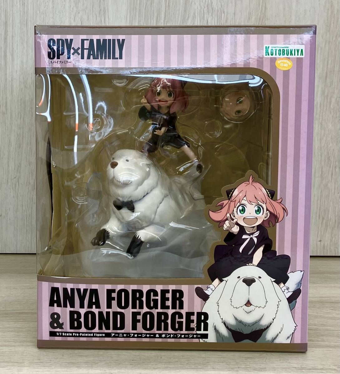 特典付き)コトブキヤ アｰニャ・フォｰジャｰ&ボンド・フォｰジャｰ 1