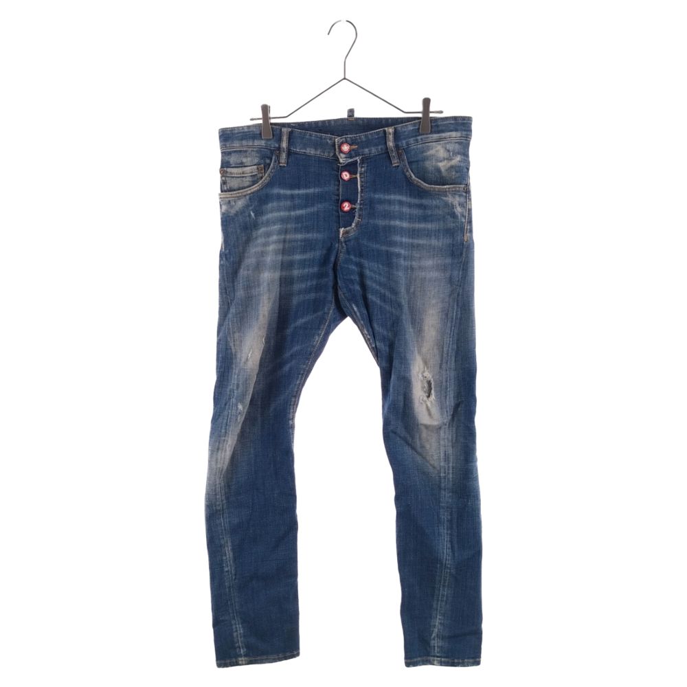 DSQUARED2 (ディースクエアード) 20SS SEXY TWIST JEAN ダメージ 