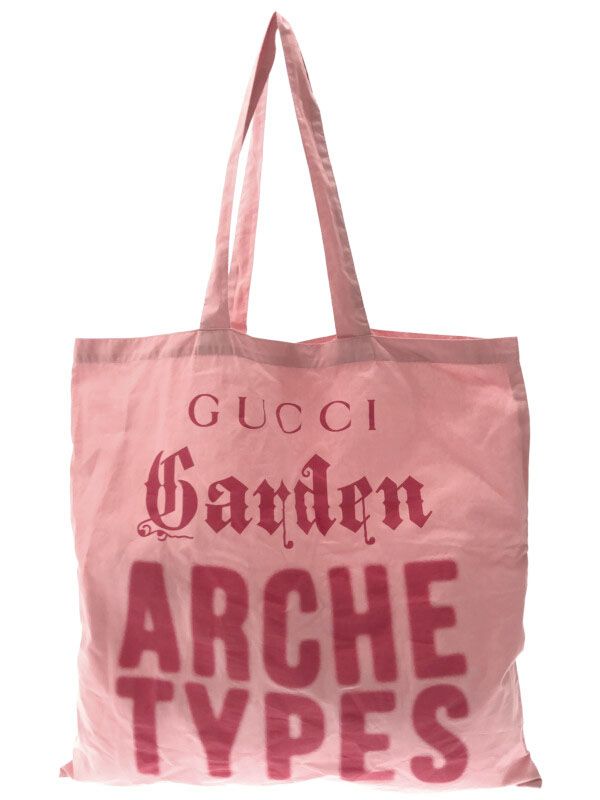 GUCCI グッチ 100周年記念 Garden Archetypes 限定トートバッグ ピンク