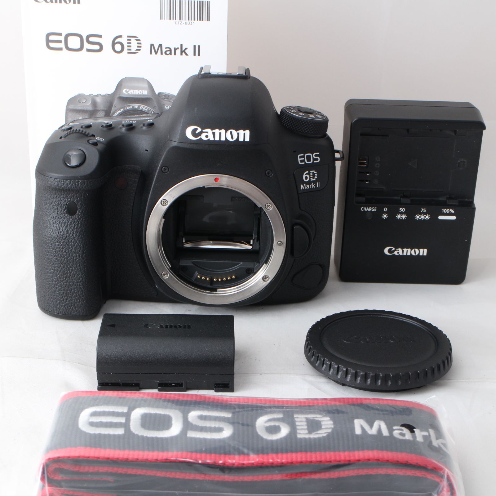 ☆新品級・ショット数2620☆ Canon デジタル一眼レフカメラ EOS 6D Mark II ボディー EOS6DMK2 #2263 - メルカリ