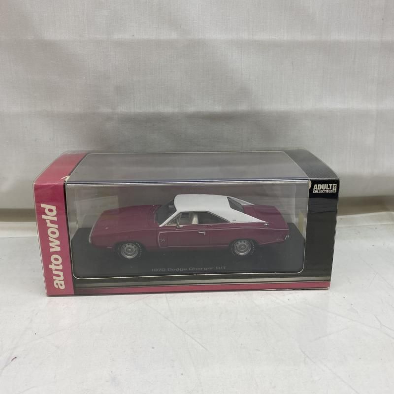 開封･ケース割れ 京商 auto world 1970 Dodge Charger R|T 1|43 22