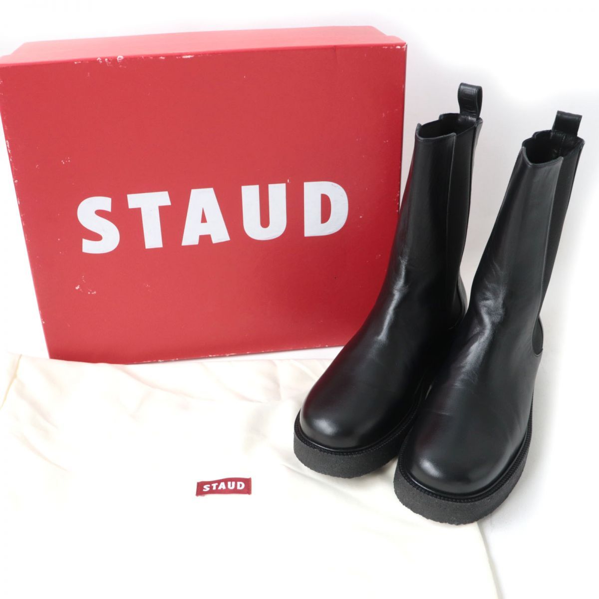 未使用品☆STAUD スタウド 07-1072 PALAMINO BOOT レザー サイドゴア