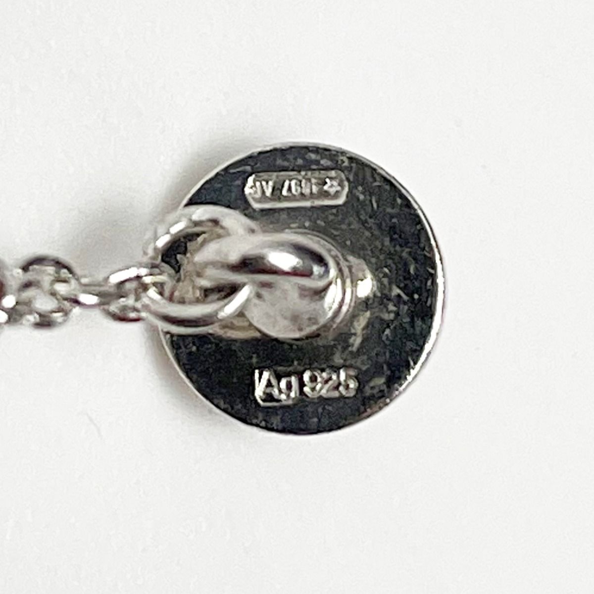 GUCCI グッチ ハートタグ ブルー×シルバー ブレスレット ブルー  