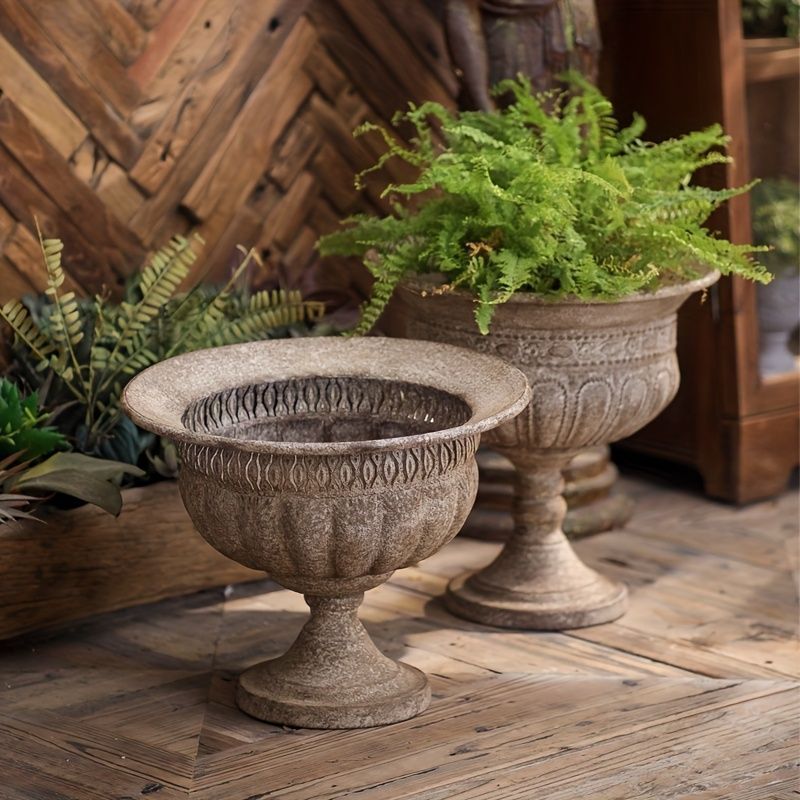 Klassact様専用頁超お買い得大型ガーランドポットアンティークルリ釉