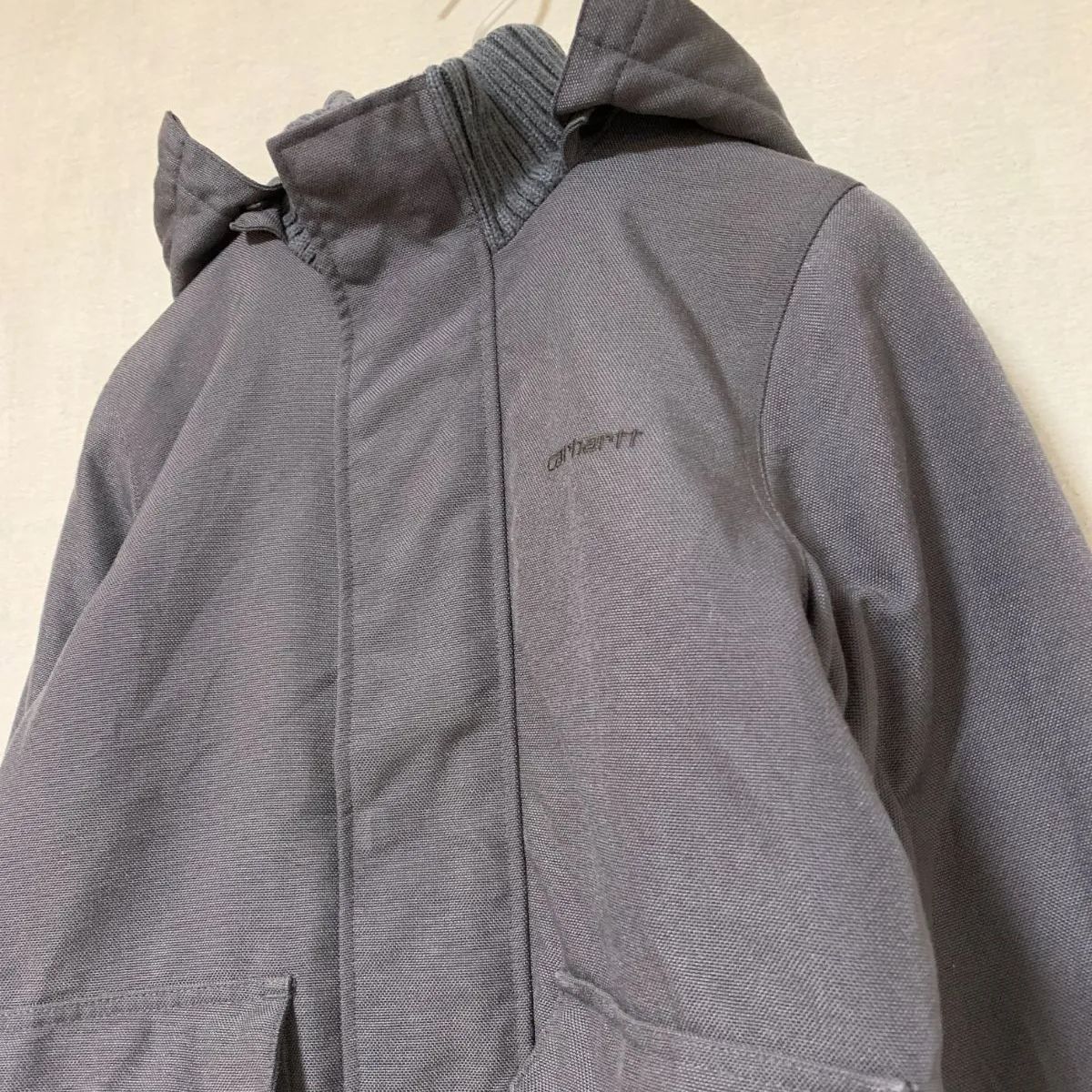 美品】carhartt レンジャージャケット グレー【レディースS】 - メルカリ