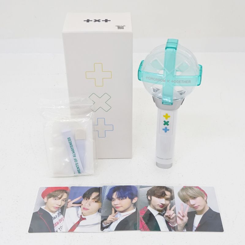 TOMORROW X TOGETHER トゥバ 公式ペンライト MOA棒 公式】TXT 公式ペンライト トゥバMOA棒 - メルカリ