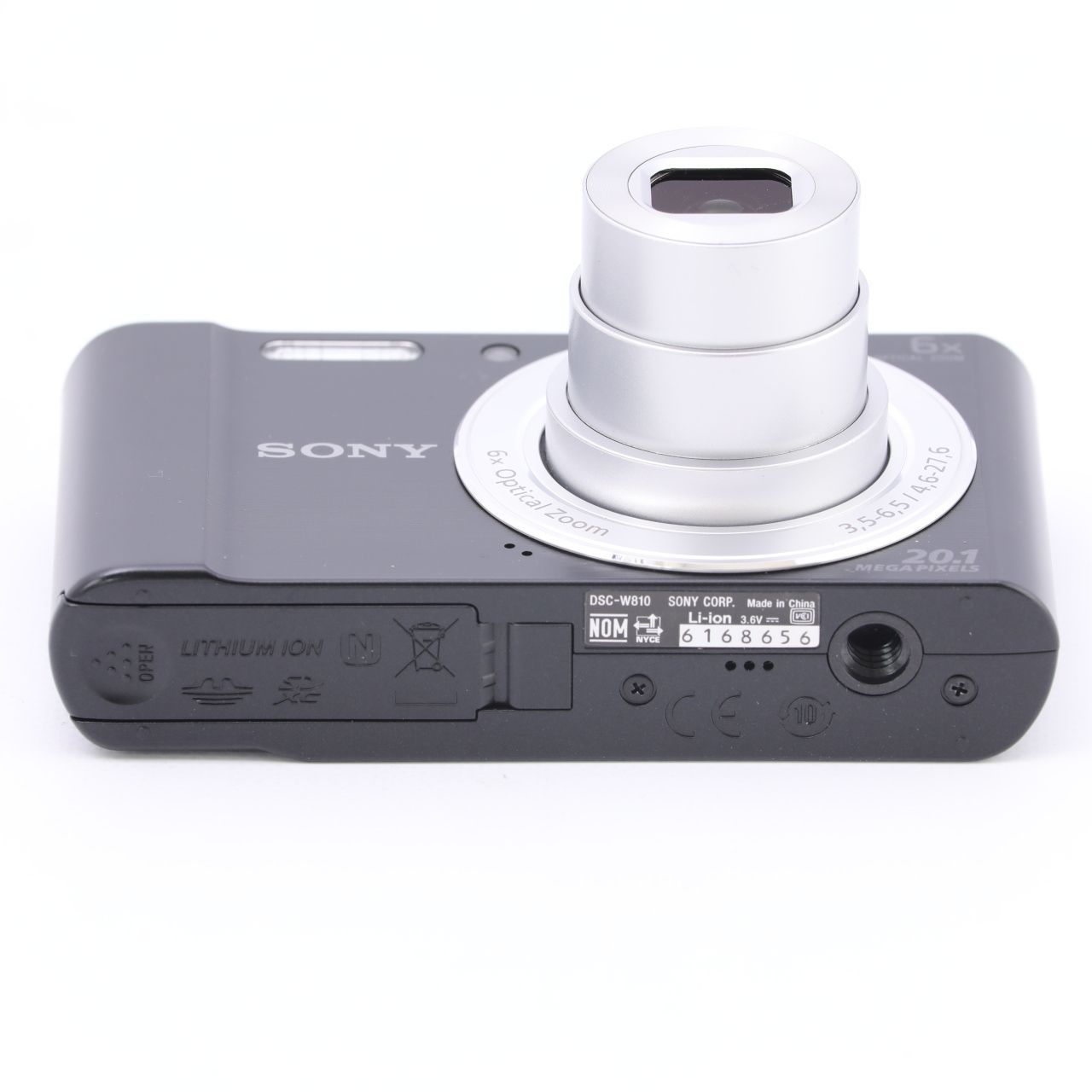ソニー SONY デジタルカメラ Cyber-shot W810 光学6倍 ブラック DSC-W810-B(品)