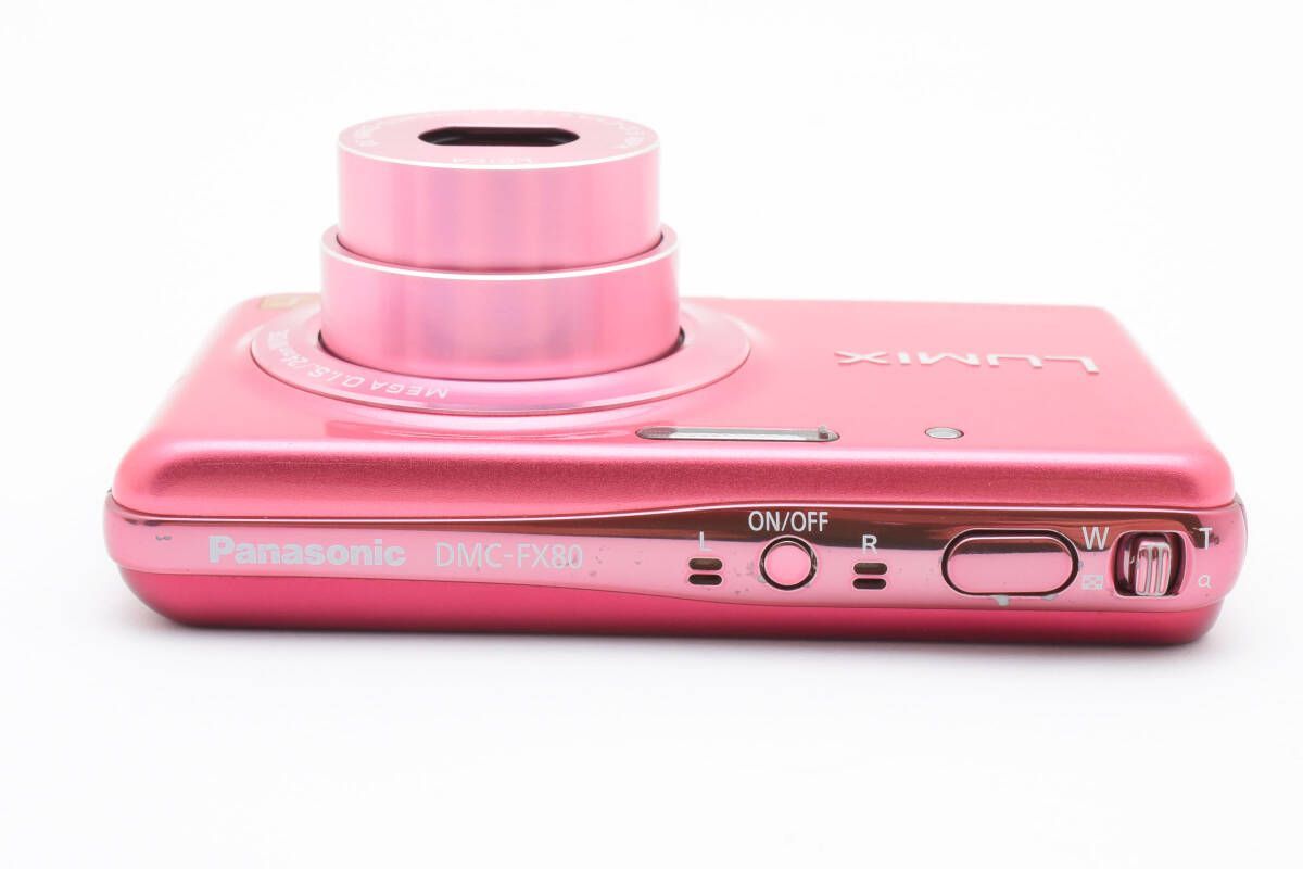 美品♡Panasonic LUMIX DMC-FX80 ピンク デジタルカメラ ☆良品