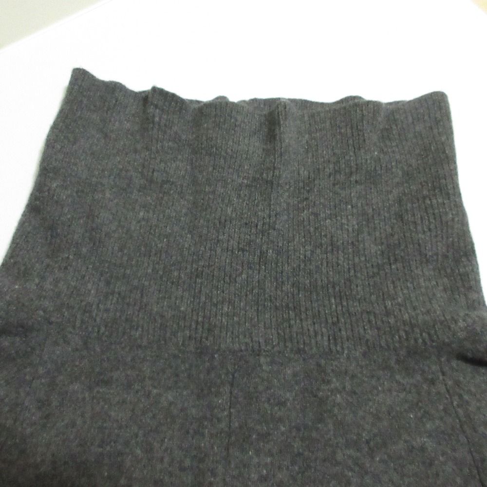 941 CLANEクラネ　グレー 長袖ニットオールインワン CLANE - ホルターネック ニットオールインワン - HALTER NECK