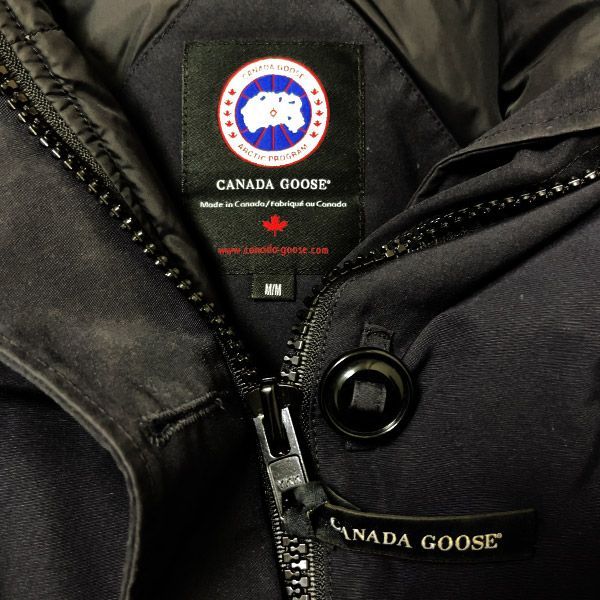 CANADA GOOSE　ダウン　ジャケット　ブルゾン　ネイビー　M