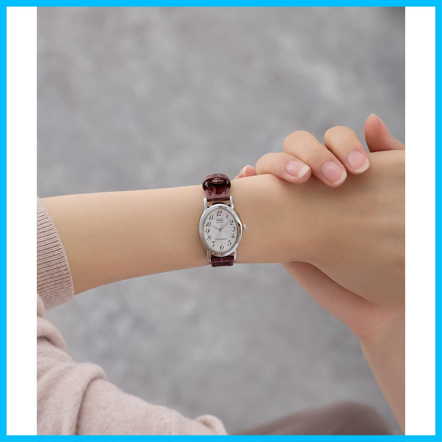 特価商品】[シチズン Qu0026Q] 腕時計 アナログ 防水 革ベルト VZ89-304 レディース シルバー - メルカリ