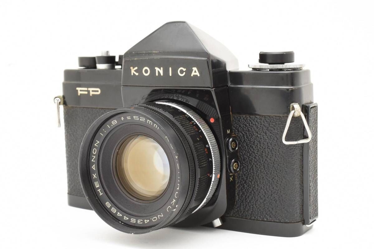 ☆コニカ KONICA FP HEXANON 50mm F1.8 ブラック ボディ☆ T1