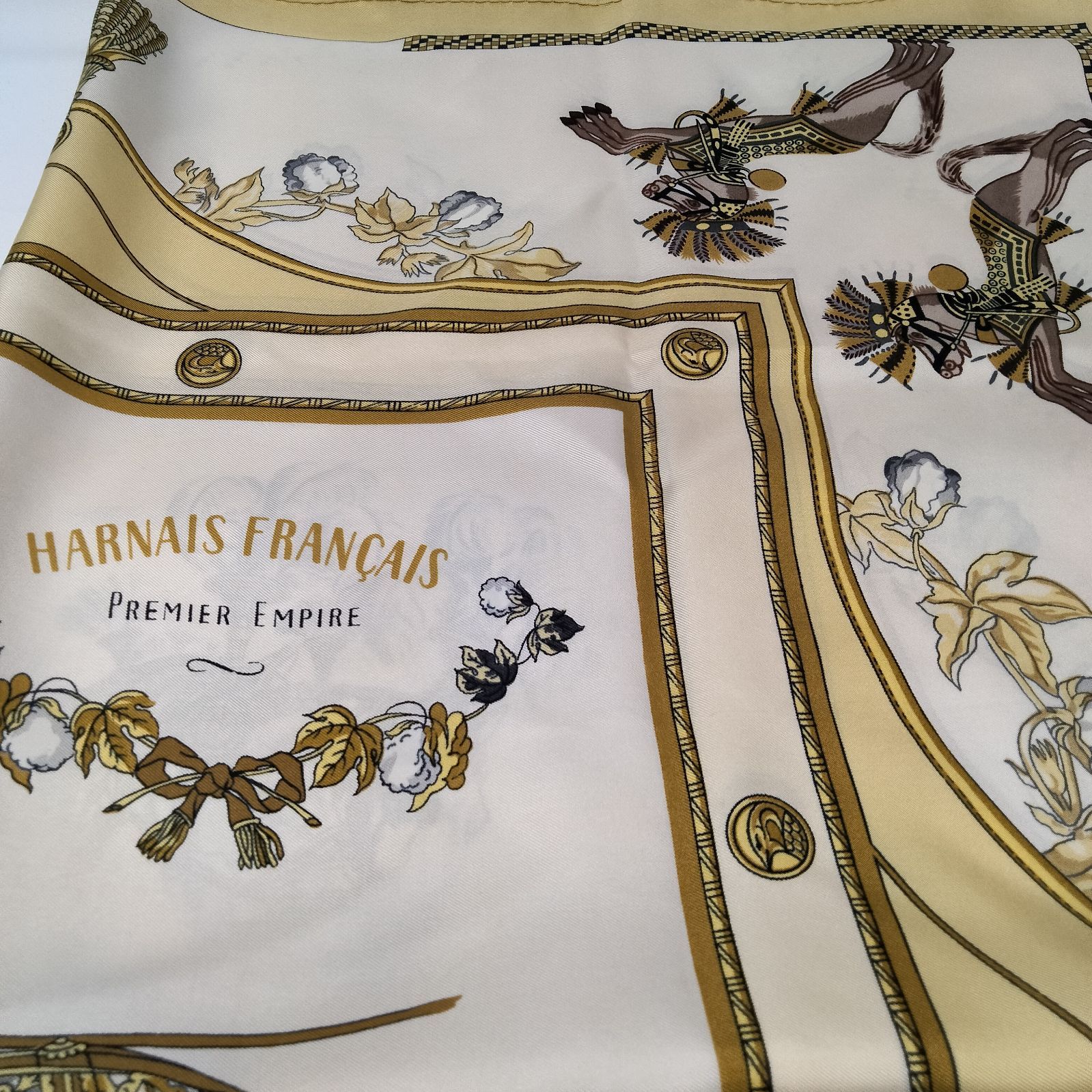 ✨️HERMES✨️エルメスカレ90 Harnais Francais PREMIER EMPIRE 