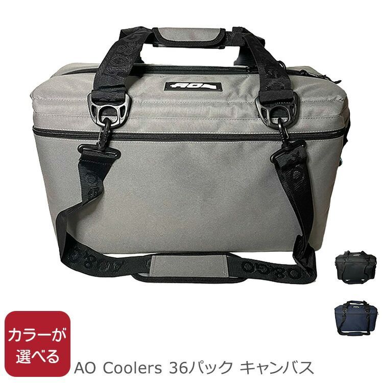 エーオークーラーズ 36パック キャンバス ソフトクーラー AO Coolers キャンプ用品 アウトドア クーラーボックス