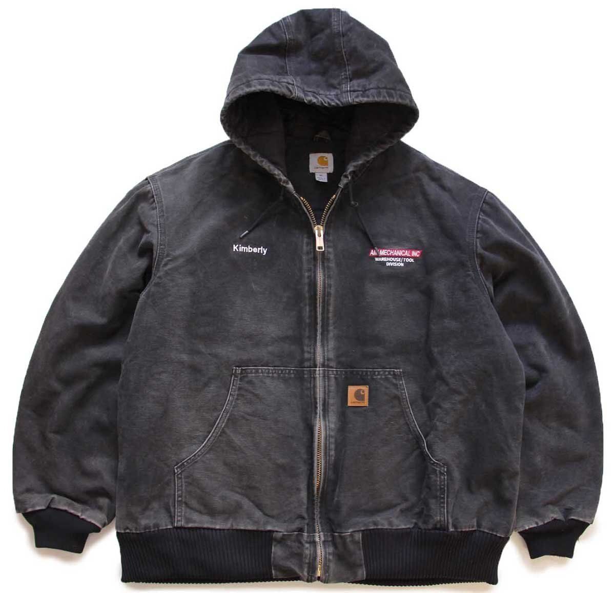 XL/カーハート／ダック/キルティングライナー/アクティブジャケット