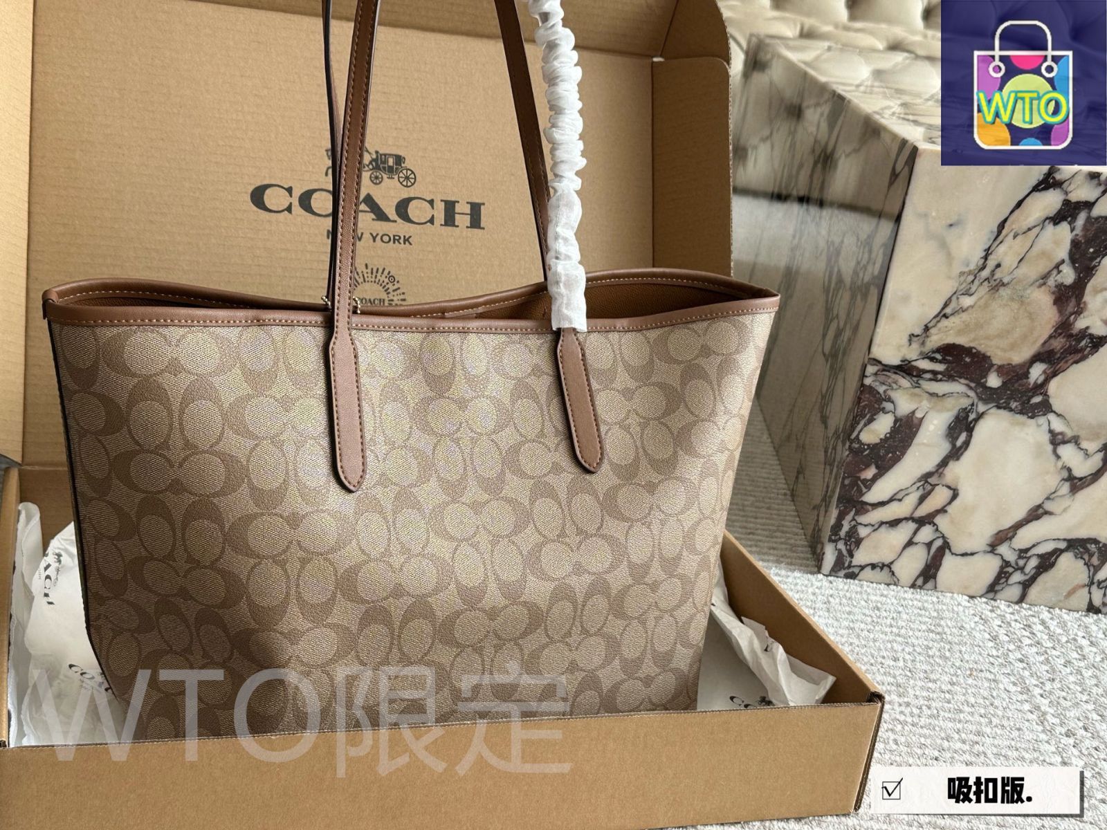 COACH クラシックバック 今日特価】Coach コーチ シティ トートバッグ クラシックロゴで