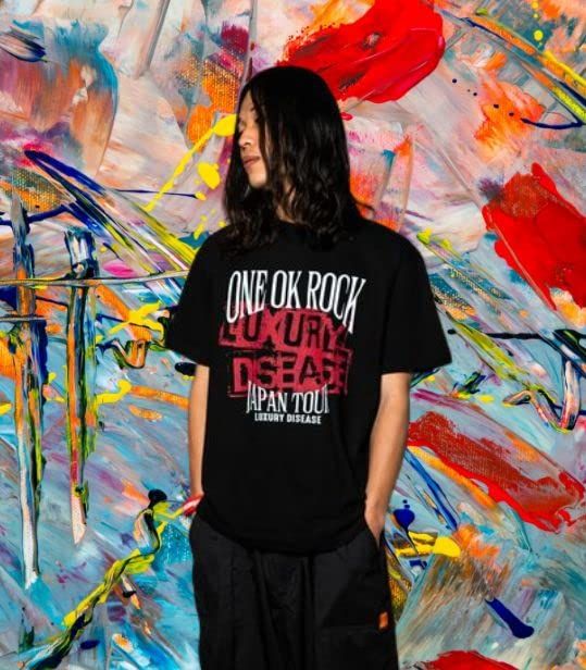 ONE OK ROCK Luxury Dieses Tシャツ Lサイズ ONE OK ROCK 2023 LUXURY DISEASE JAPAN TOUR Official T-shirt