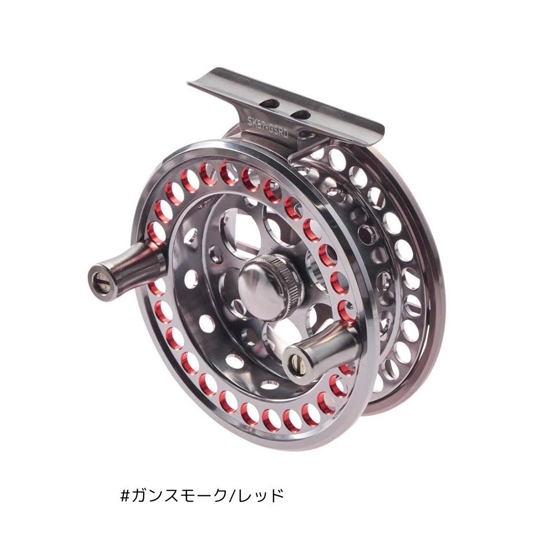 プロマリン SK87 閃斬黒鯛 ガンスモーク|レッド