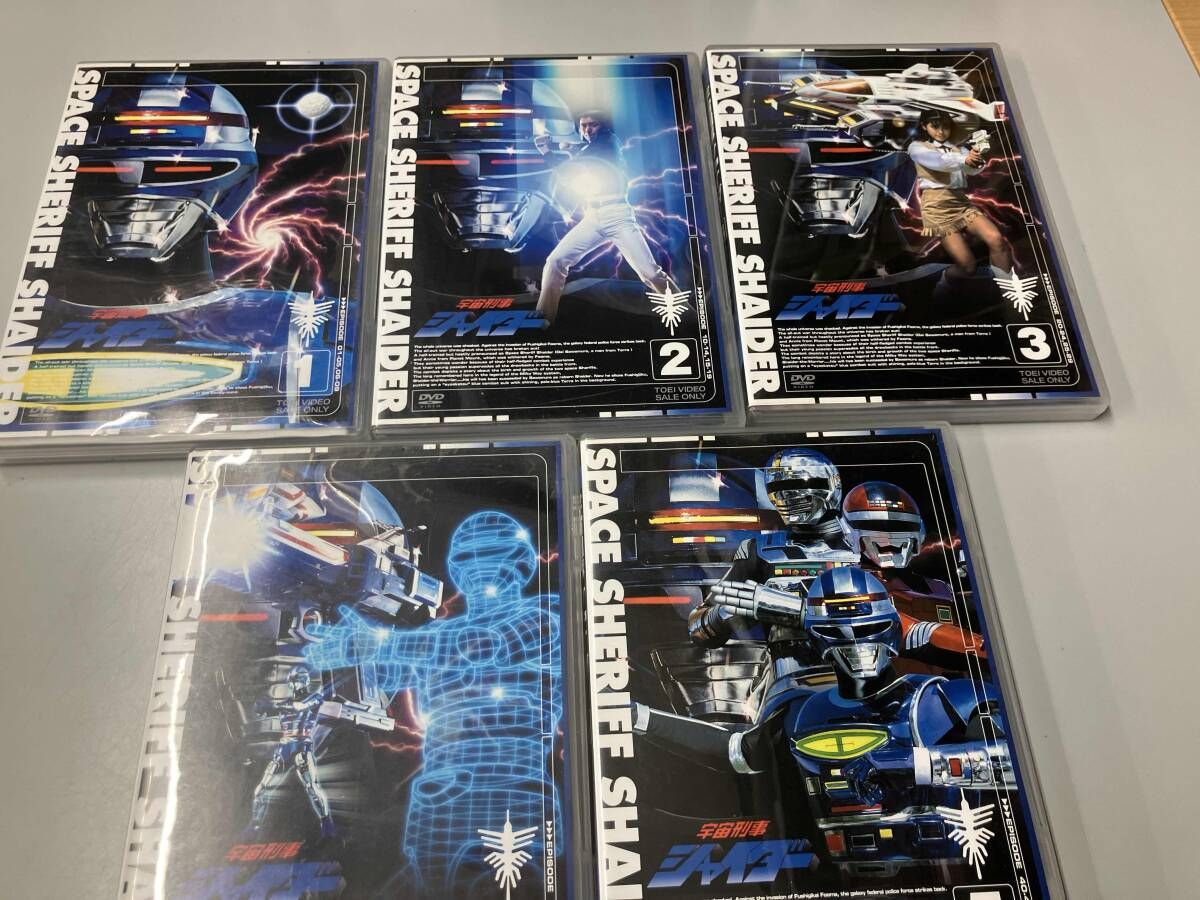DVD 【※※※】[全5巻セット]宇宙刑事シャイダｰ Vol.1~5 - メルカリ