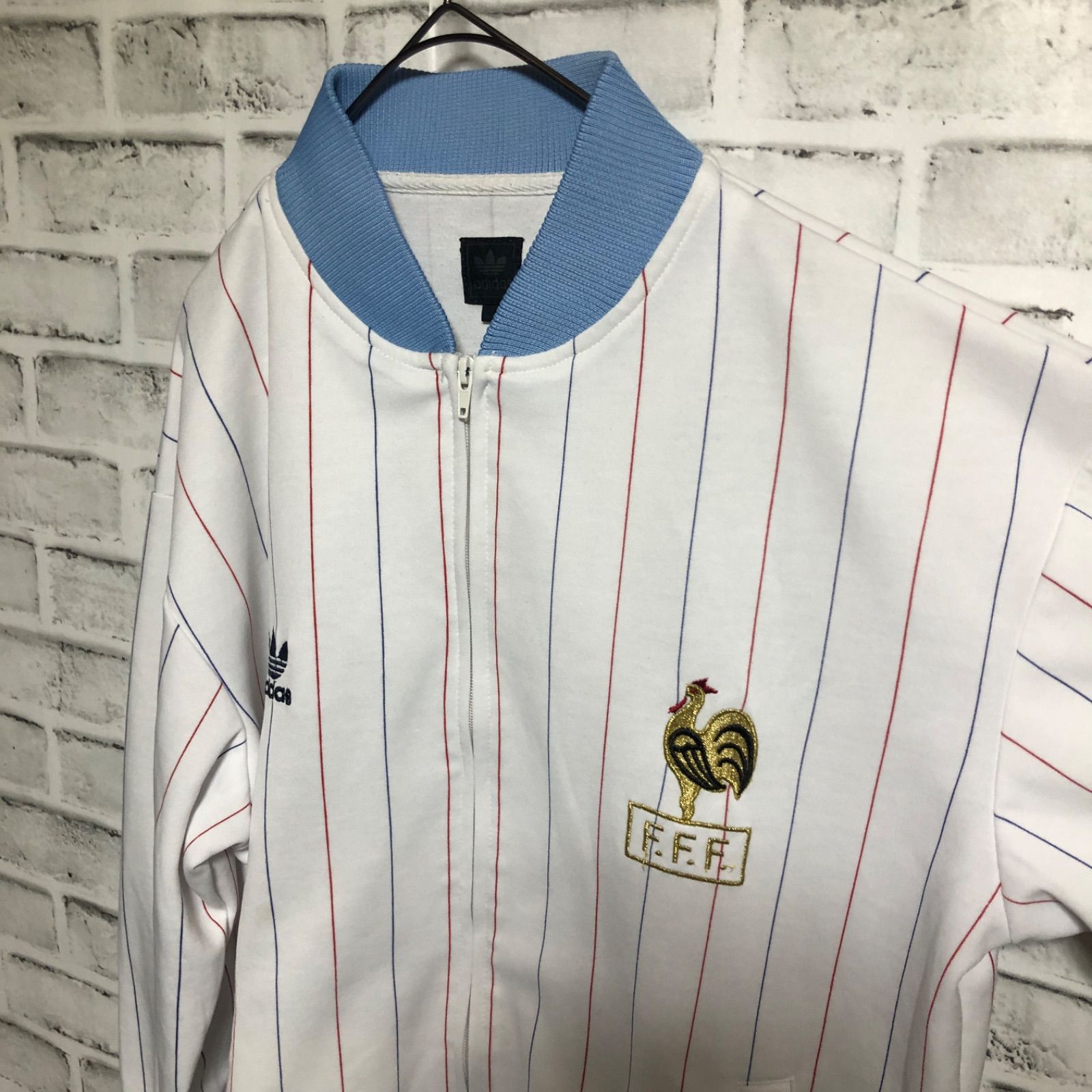 希少XL⭐️adidas トラックジャケット/ジャージ 刺繍トレファイル