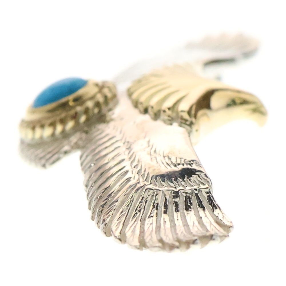 TADY & KING (タディアンドキング) ベビーイーグル 頭金金縄ターコイズ